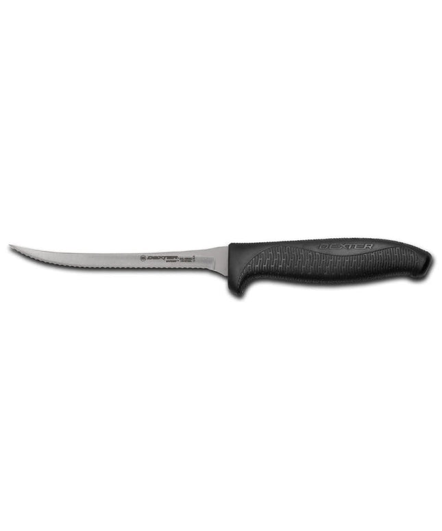 Dao Đa Năng SofGrip™ Dexter Russell SGL155NSCB-PCP 24303B 14 cm Cán Đen Thép Carbon