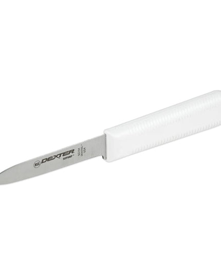 Dao Gọt Dexter Russell SG104-PCP 8.3 cm Cán Cao Su Mềm Trắng Thép Carbon