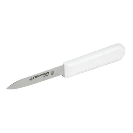 Dao Gọt Dexter Russell SG104-PCP 8.3 cm Cán Cao Su Mềm Trắng Thép Carbon