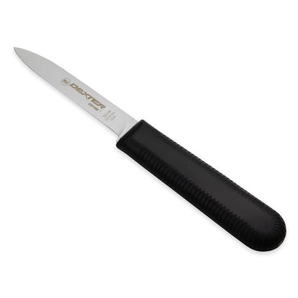 Dao Gọt Dexter Russell SG104B-PCP 8.3 cm Tay Cầm Cao Su Mềm Đen, Thép Carbon