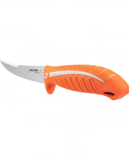 Dao Phi Lê Dẻo Hai Lưỡi Dexter Russell DX8F 24912 20.3 cm Cán Silicone Cam Thép Carbon Cao
