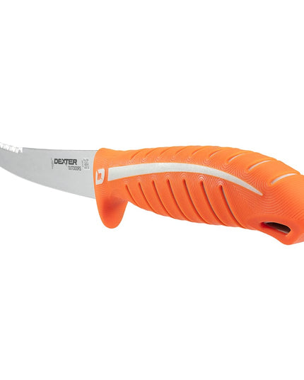 Dao Fillet Cứng Hai Lưỡi Dexter Russell 24913 20.3 cm Tay Cầm Silicone Cam Thép Carbon Cao