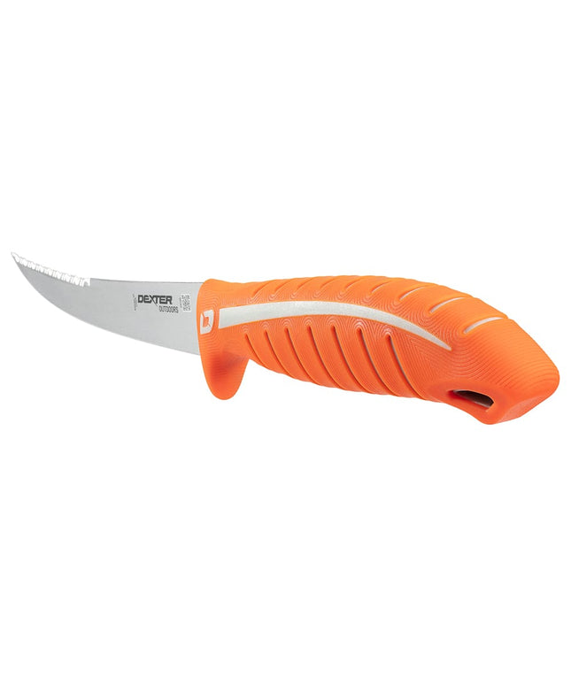 Dao Fillet Cứng Hai Lưỡi Dexter Russell 24913 20.3 cm Tay Cầm Silicone Cam Thép Carbon Cao