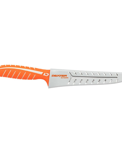 Dao Fillet Cứng Hai Lưỡi Dexter Russell 24913 20.3 cm Tay Cầm Silicone Cam Thép Carbon Cao