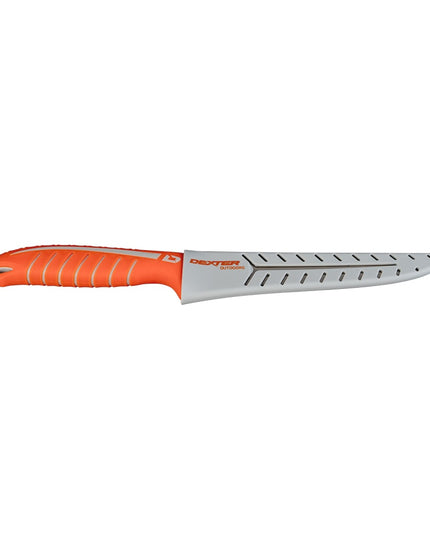 Dao Fillet Cứng Dexter Russell DX10TE 24916 25.4 cm Tay Cầm Silicone Cam Thép Carbon Cao
