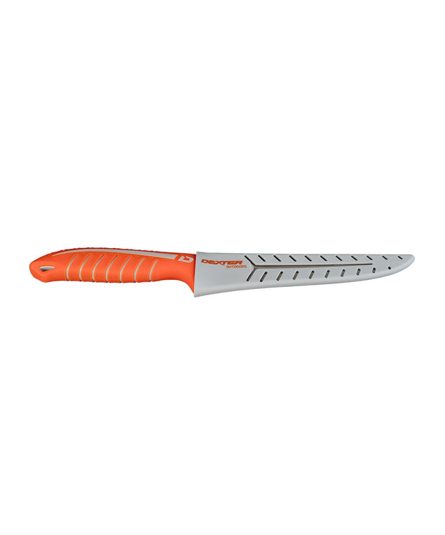 Dao Fillet Cứng Dexter Russell DX10TE 24916 25.4 cm Tay Cầm Silicone Cam Thép Carbon Cao