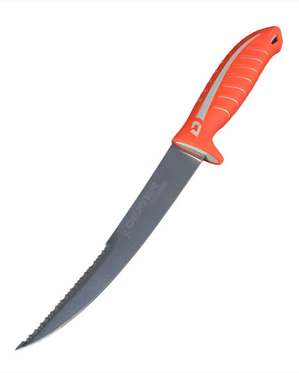 Dao Fillet Cứng Dexter Russell DX10TE 24916 25.4 cm Tay Cầm Silicone Cam Thép Carbon Cao