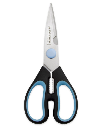 Kéo Cắt Gà Dexter Russell SGS01B-CP Cán Cao Su Trắng Mềm, Thép Carbon