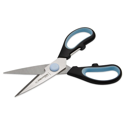 Kéo Cắt Gà Dexter Russell SGS01B-CP Cán Cao Su Trắng Mềm, Thép Carbon