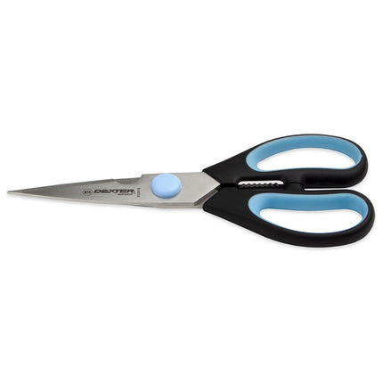Kéo Cắt Gà Dexter Russell SGS01B-CP Cán Cao Su Trắng Mềm, Thép Carbon