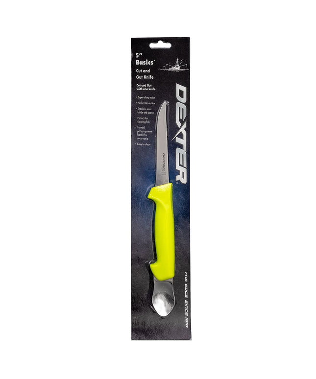 Dao Cắt Mổ Dexter Russell P11893C 12.7cm Tay Cầm Polypropylene Vàng Thép Carbon