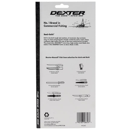 Dao Cắt Dây Dexter Russell NTL24C SANI-SAFE 8.3 cm Cán Polypropylene Trắng Thép Carbon