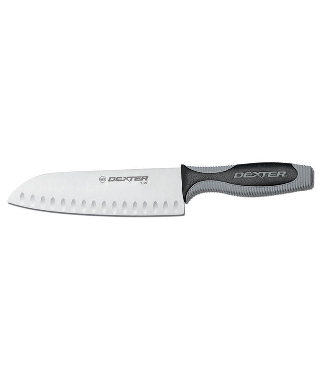 Dao Santoku Chef Dexter Russell V144-7GE-PCP 17.8 cm Cán Cao Su Mềm Thép Carbon