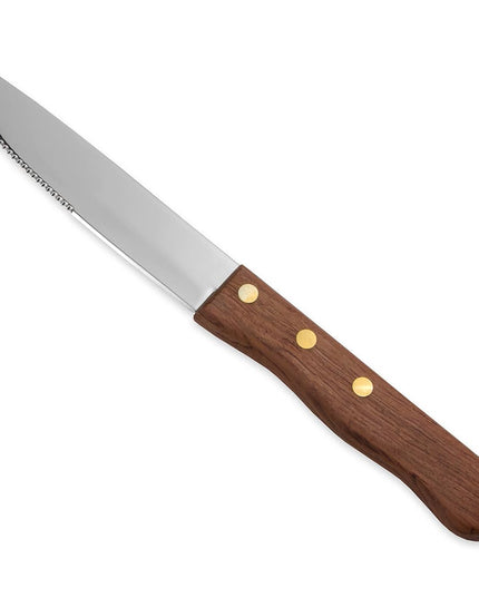 Dao Steak Dexter Russell P46005 12.1cm Kiểu Gaucho Cán Gỗ Hồng Mộc Thép Carbon
