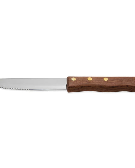 Dao Steak Dexter Russell P46005 12.1cm Kiểu Gaucho Cán Gỗ Hồng Mộc Thép Carbon