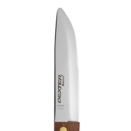 Dao Steak Dexter Russell P46005 12.1cm Kiểu Gaucho Cán Gỗ Hồng Mộc Thép Carbon