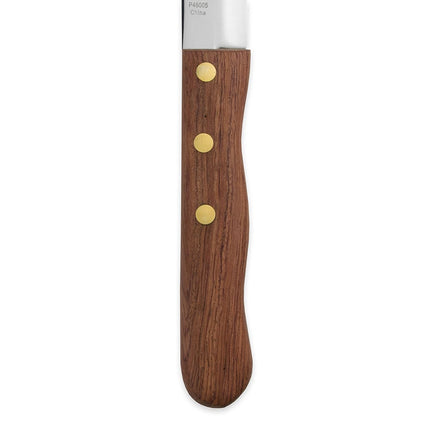 Dao Steak Dexter Russell P46005 12.1cm Kiểu Gaucho Cán Gỗ Hồng Mộc Thép Carbon
