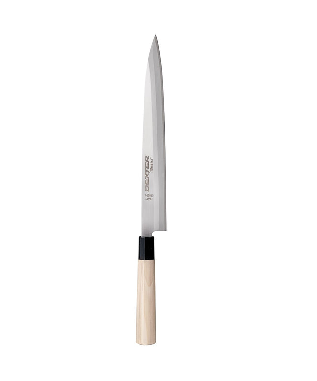 Dexter Russell P47010 Dao Sushi 25.4 cm Cán Gỗ Mộc Lan, Thép Không Gỉ