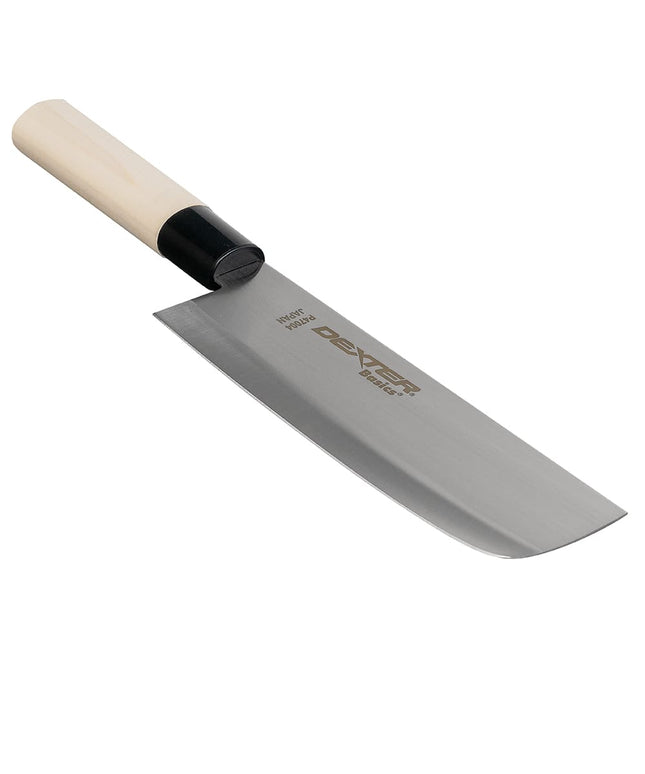 Dao Nakiri Dexter Russell P47004 16.5 cm Cán Gỗ Magnolia, Thép Không Gỉ