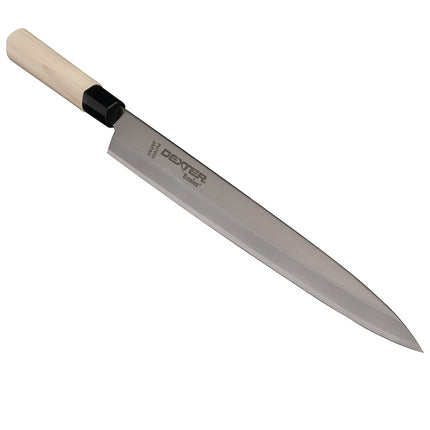Dexter Russell P47006 Dao Sashimi 30.5 cm Cán Gỗ Magnolia, Thép Không Gỉ