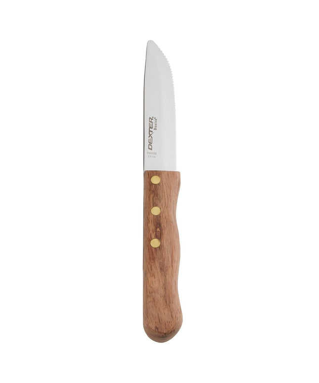 Bộ Dao Steak Dexter Russell P46005-6P 12 cm Cán Gỗ Hồng Mộc Thép Cacbon