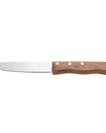 Bộ Dao Steak Dexter Russell P46005-6P 12 cm Cán Gỗ Hồng Mộc Thép Cacbon