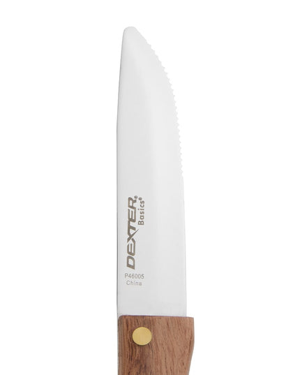 Bộ Dao Steak Dexter Russell P46005-6P 12 cm Cán Gỗ Hồng Mộc Thép Cacbon