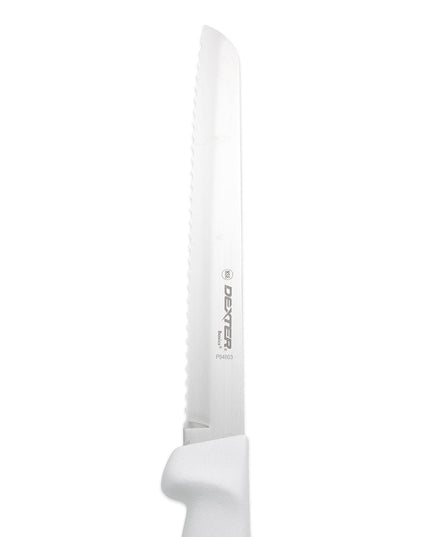 Dao Cắt Bánh Mì Dexter Russell P94803 20.3 cm Cán Polypropylene Trắng Thép Carbon