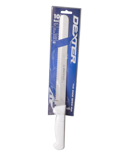 Dao Cắt Bánh Mì Dexter Russell P94804 25.4 cm Cán Polypropylene Trắng Thép Carbon