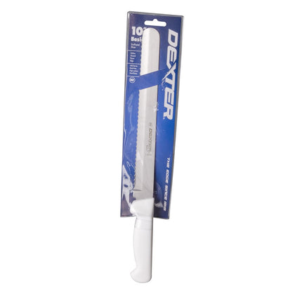 Dao Cắt Bánh Mì Dexter Russell P94804 25.4 cm Cán Polypropylene Trắng Thép Carbon