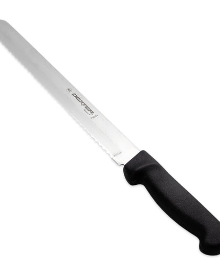 Dao Cắt Bánh Mì Dexter Russell P94804B 25.4 cm Cán Polypropylene Đen Thép Carbon