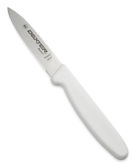 Dao Gọt Dexter Russell P94843 7.9 cm Cán Polypropylene Trắng Thép Carbon