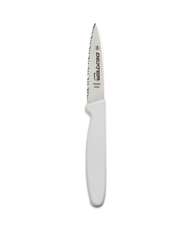 Dao Gọt Dexter Russell P94846 7.9 cm Cán Polypropylene Trắng Thép Carbon