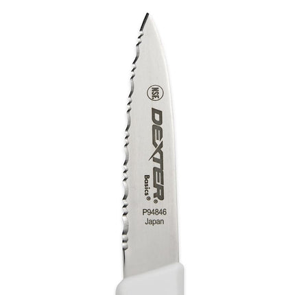 Dao Gọt Dexter Russell P94846 7.9 cm Cán Polypropylene Trắng Thép Carbon