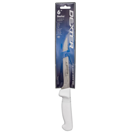 Dao Rọc Xương Dexter Russell P94818 15.2 cm Cán Polypropylene Trắng, Thép Carbon