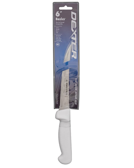 Dao Lọc Xương Dexter Russell P94825 15.2 cm Cán Polypropylene Trắng, Thép Cacbon
