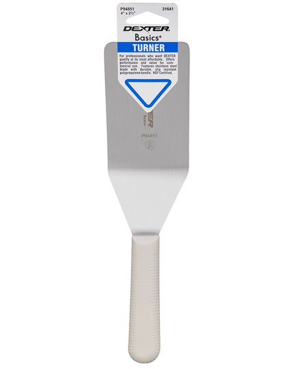 Xẻng Lật Bánh Pancake Dexter Russell P94851 Cán Nhựa Polypropylene Thép Không Gỉ 10.2x6.4 cm