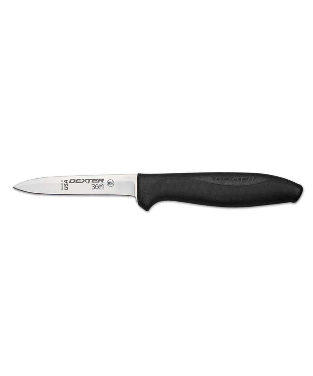 Dao Gọt Dexter Russell S60312PCP 8.9 cm Đầu Giáo & Lưỡi Thẳng, Thép Carbon
