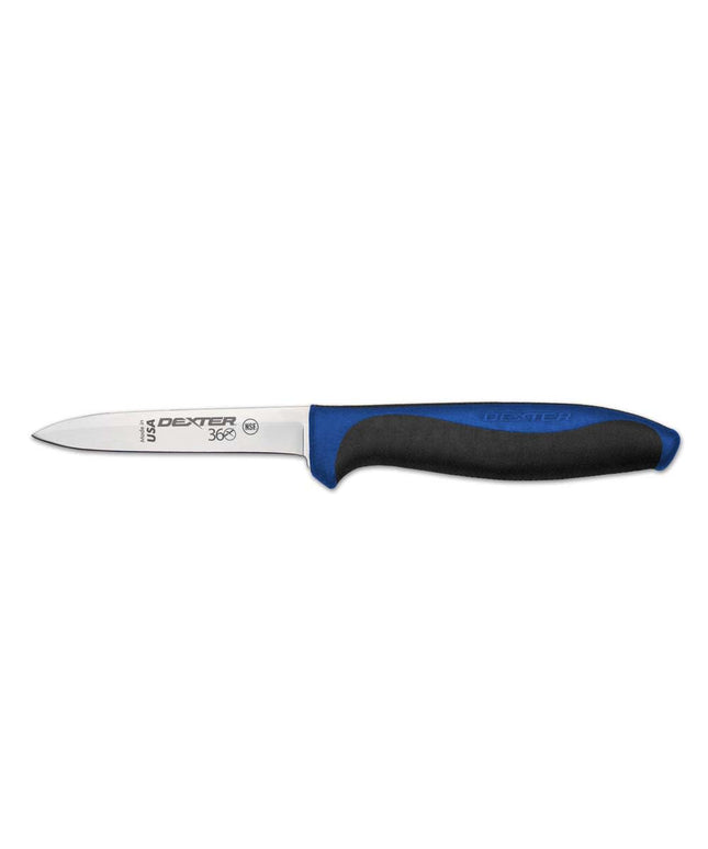 Dao Gọt Dexter Russell S360312CPCP 8.9 cm Đầu Giáo & Lưỡi Thẳng, Thép Carbon