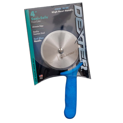 Dao Cắt Pizza Dexter Russell P177AH-PCP SANI-SAFE® 10.2 cm Tay Cầm Nhựa Xanh Dương Thép Carbon