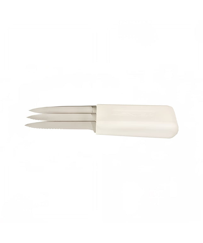 Dao Khứa Bánh Mì Dexter Russell S104SCV-3 SANI-SAFE 8.3 cm Cán Trắng Thép Carbon Cao