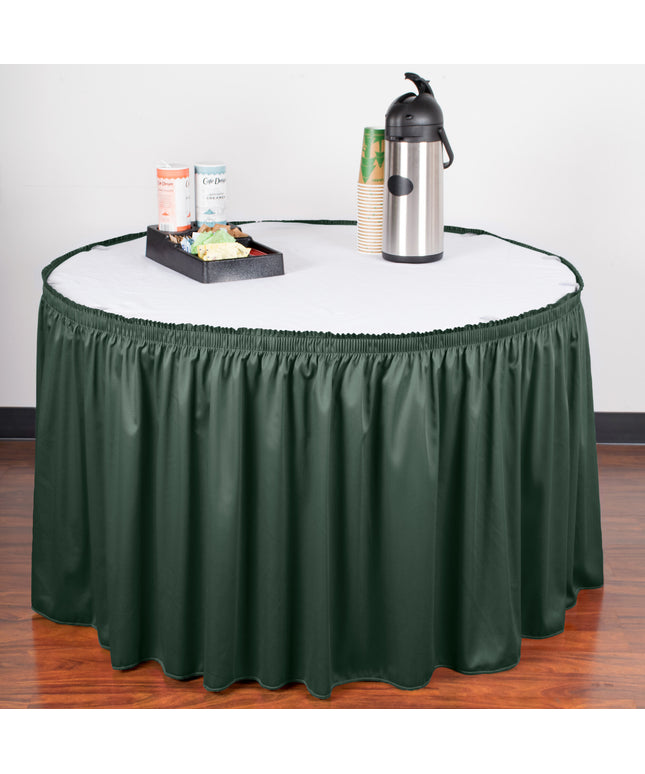 Váy bàn xếp ly Snap Drape 5412CE29S3-739 Wyndham 4 m x 74 cm màu ngọc bích kèm kẹp Velcro