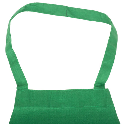 Tạp dề yếm vải poly-cotton có thể tùy chỉnh Chef Revival xanh lá