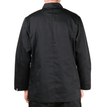 Áo bếp unisex túi ngực Chef Revival Bronze J071 màu đen size L