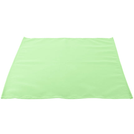 Khăn ăn xanh ngọc bằng polyester 100% Intedge 56 cm x 56 cm - Gói 12 cái