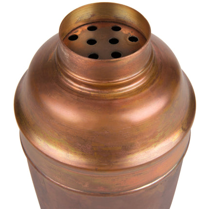 Bình lắc cocktail cobbler 3 mảnh đồng cổ satin American Metalcraft ACS 710 ml