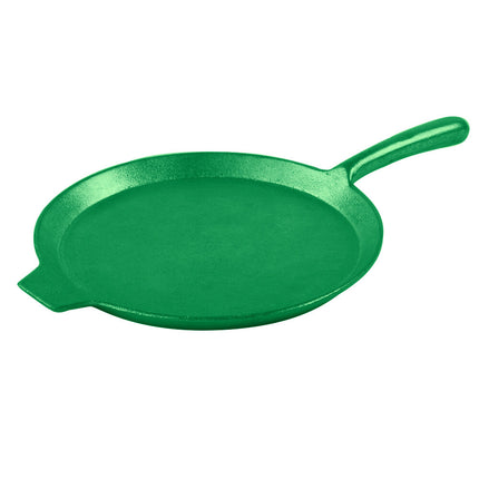 Khay pizza nhôm đúc có tay cầm TableCraft CW4130GN 25 cm xanh lá