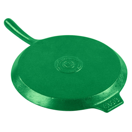 Khay pizza nhôm đúc có tay cầm TableCraft CW4130GN 25 cm xanh lá