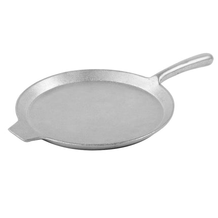 Khay đựng pizza nhôm đúc TableCraft CW4130GY màu xám 25 cm có tay cầm