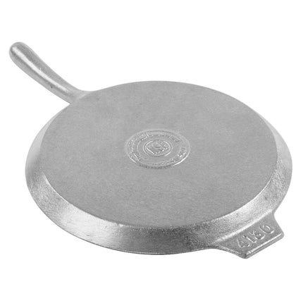 Khay đựng pizza nhôm đúc TableCraft CW4130GY màu xám 25 cm có tay cầm